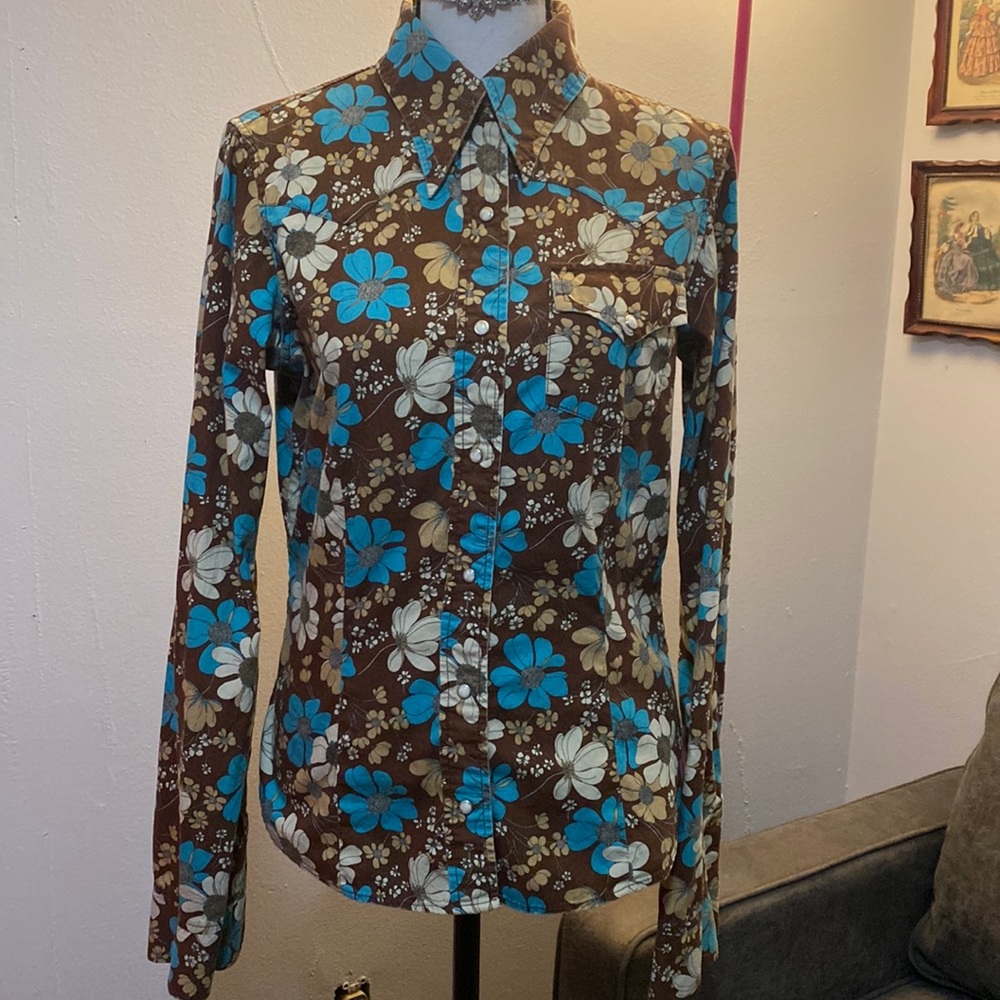 True Religion Retro Western Style Blouse 👚